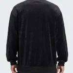 Adidas Firebird Velour Black Track Jacket
