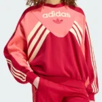 Adidas Garment Crew Preloved Scarlet Jacket