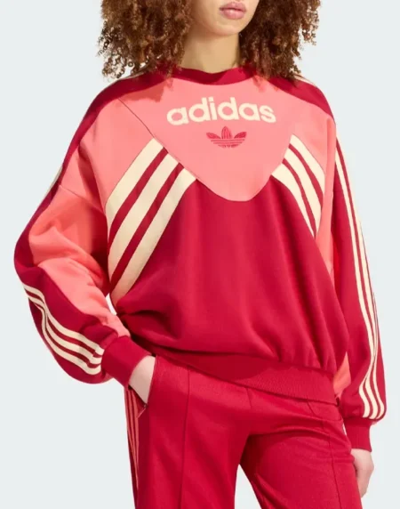Adidas Garment Crew Preloved Scarlet Jacket