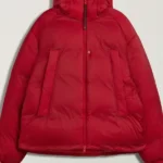 Adidas Hooded Red Jacket
