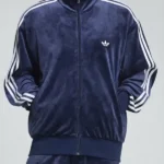 Adidas Original Firebird Velour Blue