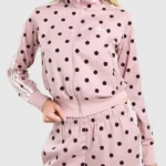 Adidas Polka Dot Firebird Pink Top