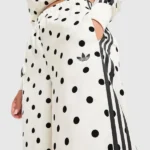 Adidas Polka Dot Firebird White Pants