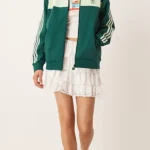 Adidas Retro Track Green Jacket