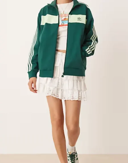 Adidas Retro Track Green Jacket