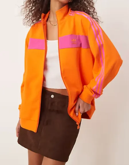 Adidas Retro Track Orange Jacket
