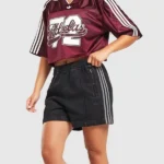 Adidas Varsity Panel Maroon Shirt