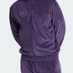 Adidas Velour Purple Track Top