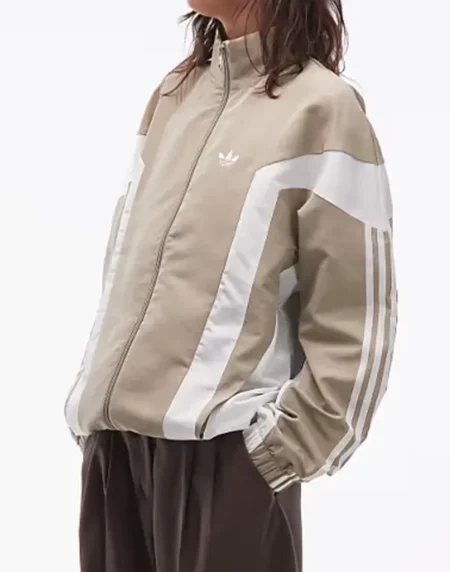Adidas Windbreaker Cargo Brown Jacket