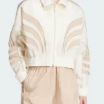 Adidas Woven Track White Jacket