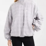 Adidas check Gray Track Top