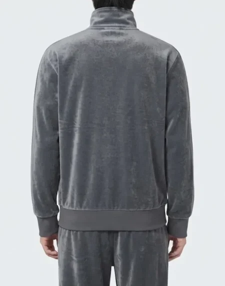 Firebird Velour Dark Gray Jacket