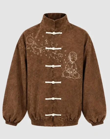 Neptun x Avatar Chinese Brown Front Jacket