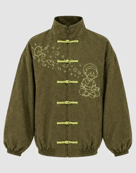 Neptun x Avatar Chinese Green Front Jacket