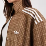 Originals check Brown top
