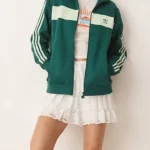 Retro Track Green Jacket
