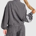 Stripes Checks Track Jacket
