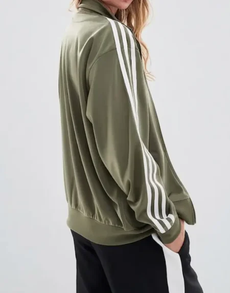 adidas Firebird Olive Track Top Jacket