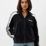 Adicolour Velour Black Track Top