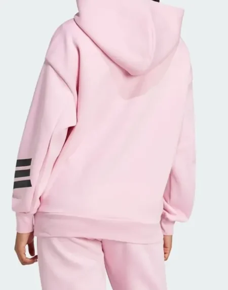 Adidas Icons 3-Stripes Pink Hoodie