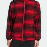Firebird Plaid Red Track Jacket