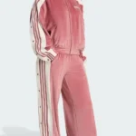 Original Adibreak Pink Velour Track Top